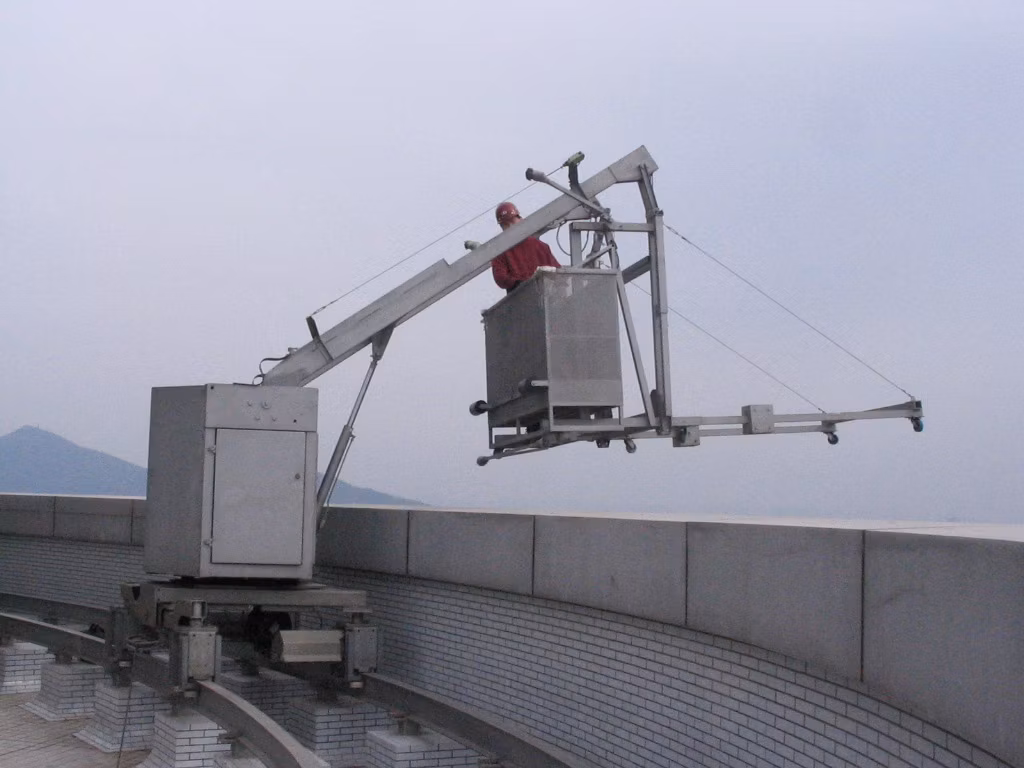 Swiveling Jib BMU